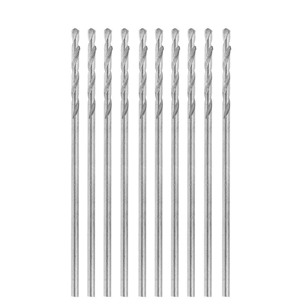 XEGZLH HSS Twist Drilling Bit - 10 Pcs 1.0mm