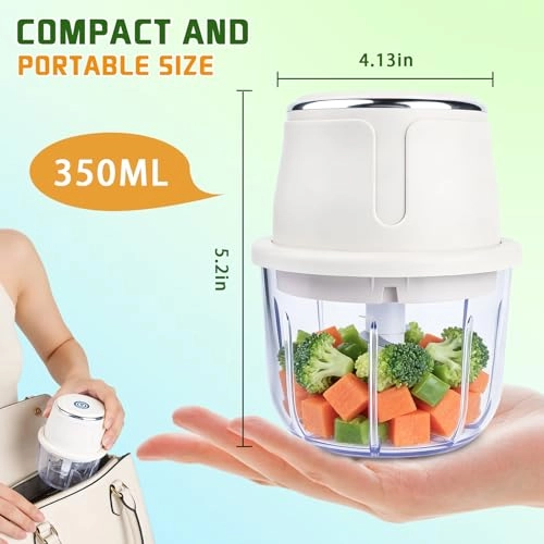 Electric Kitchen Chopper - 350ml USB