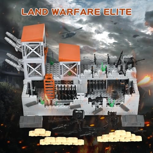 WW2 Military Base - 467pcs