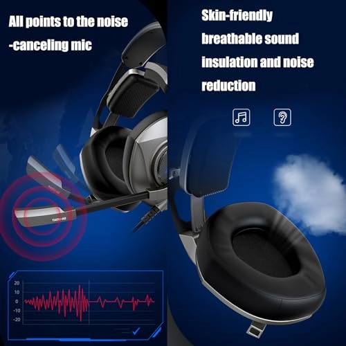 USB Gaming Wired Headset