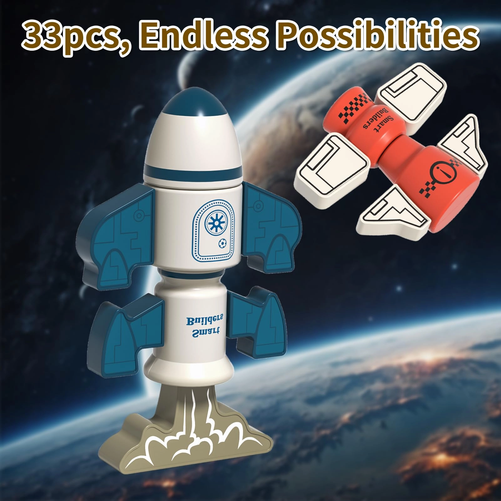 Rocket Robot - 33 pcs