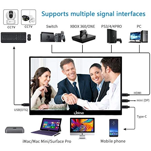 Portable Mobile Display Monitor - 1920x1080 15.6 Inches