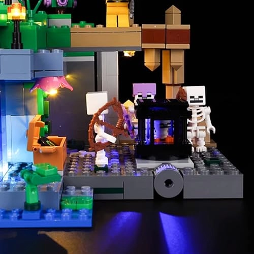 LED Lighting kit for Lego The Skeleton Dungeon - Multicolor 5V (21189)