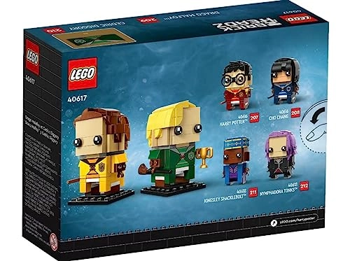 Harry Potter Draco Malfoy & Cedric Diggory - BrickHeadz