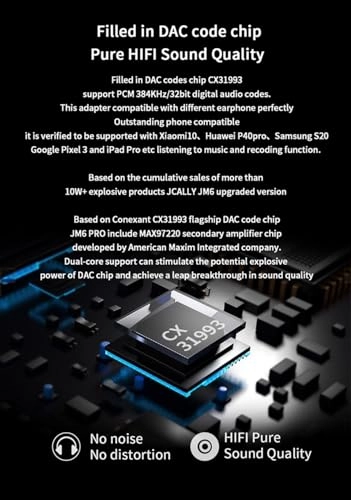 JM6 Pro - Dual DAC CX31993 MAX97220