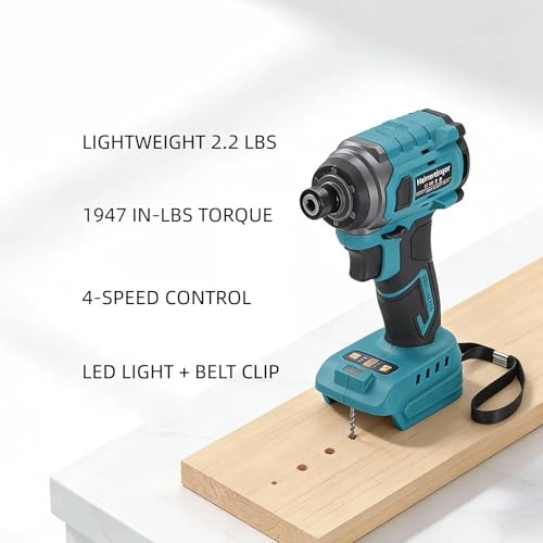 Impact Driver - 1/4" Hex 18V 1947 In-lbs
