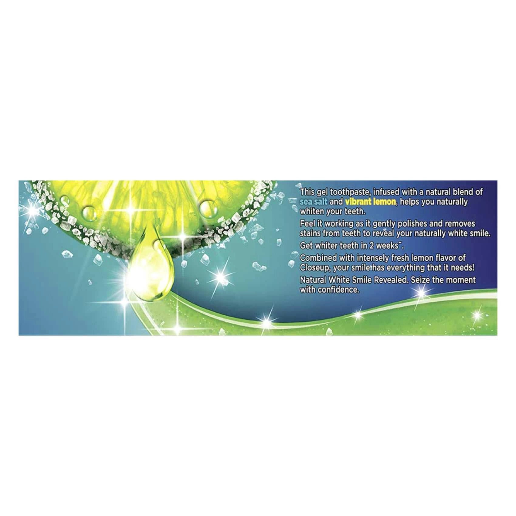 White Attraction Lemon Essence + Sea Salt Toothpaste 75 ml