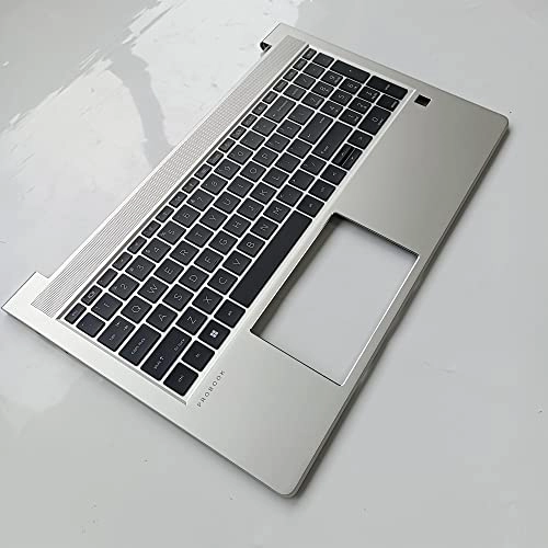 450 G8 455 G8 - Backlit Keyboard Palmrest Silver