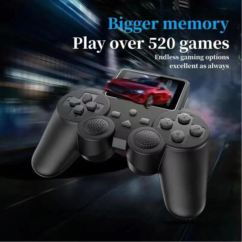 Mini Handheld Video Game Console - 500 Classic Built-in Games Rechargeable