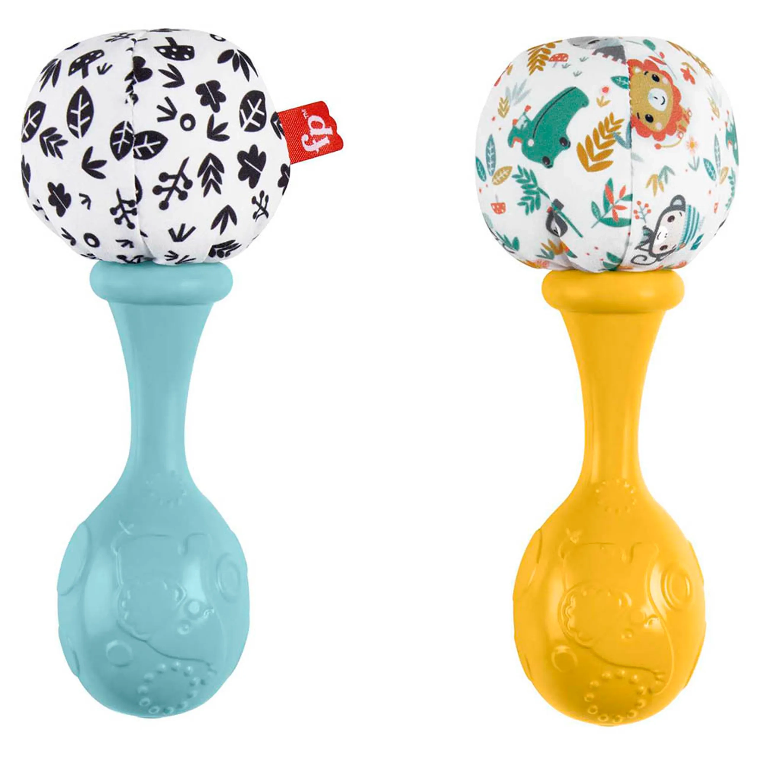 Rattle 'N Rock Maracas - 3 months high quality material Set of 2