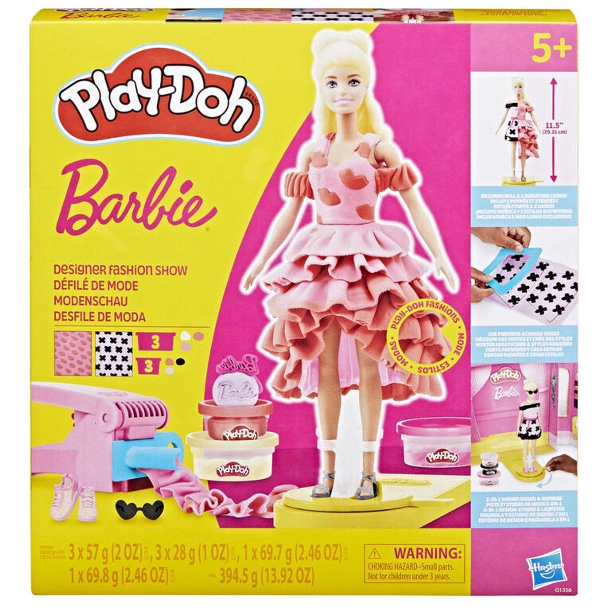 Play-Doh Barbie Designer Fashion Show Playset - 29.21 cm Ages 5+