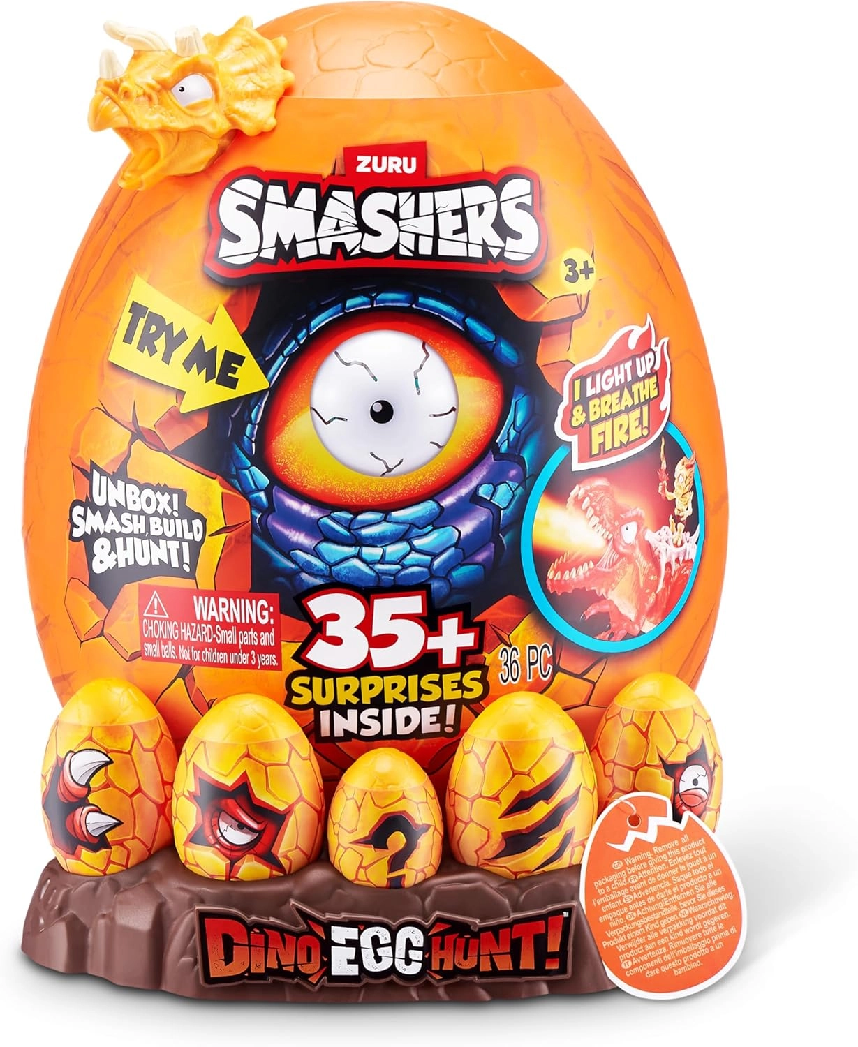 ZURU Smashers Dino Egg Hunt Epic Surprise Egg
