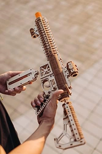 Assault Gun AR-T - Model Kit 3D Wooden Puzzle