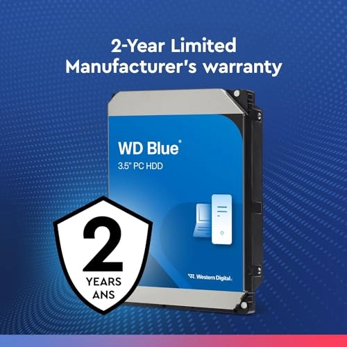 Blue 3.5" 7200rpm 64MB SATA 6Gb/s (WD40EZRZ) - 4TB