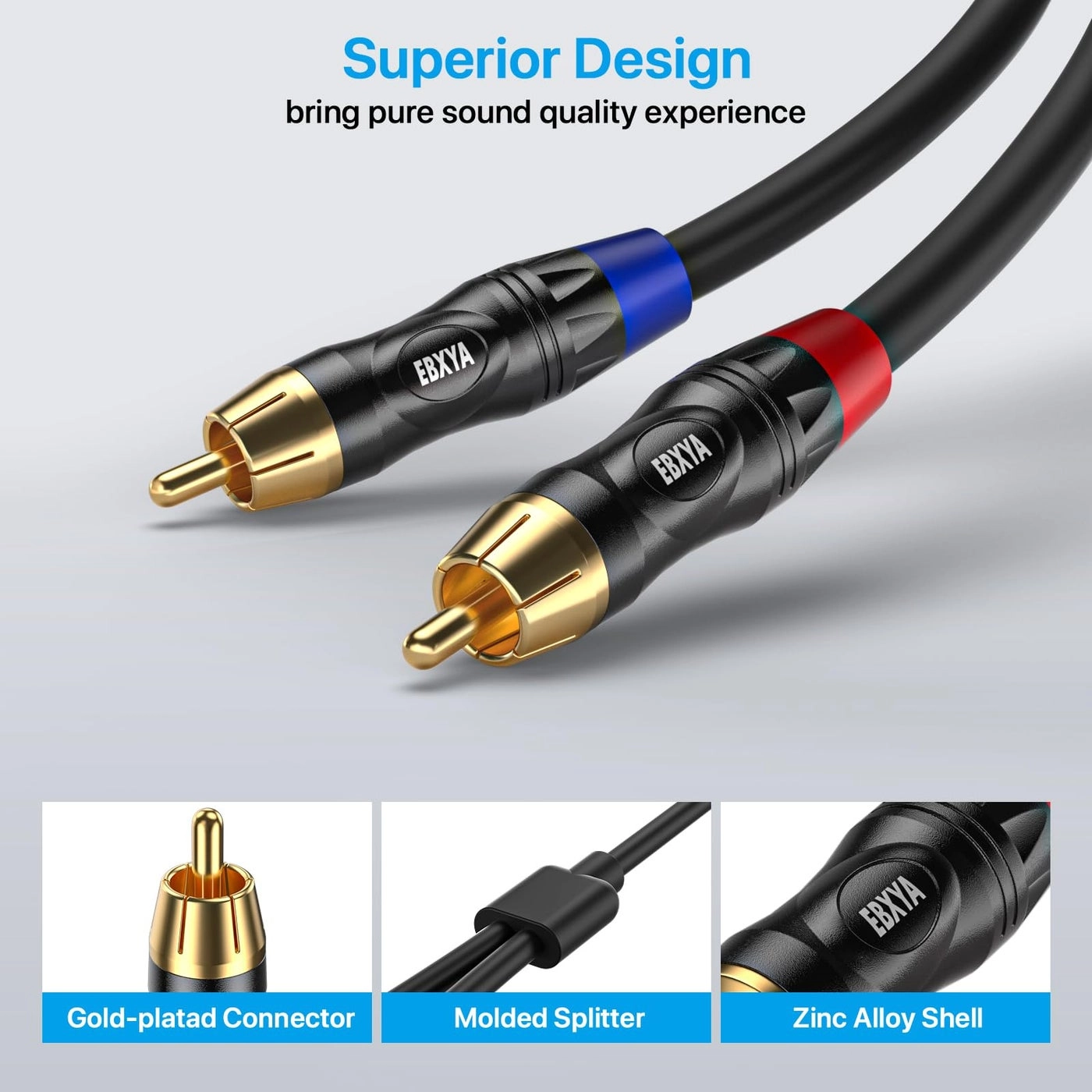 RCA to XLR Cable - 6 Feet