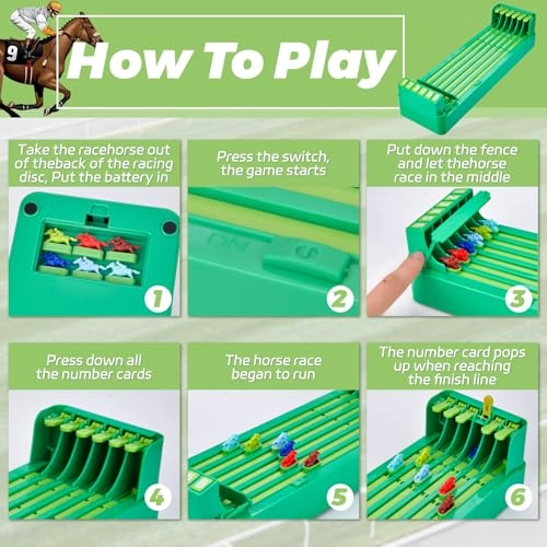 Horse Racing Game - English 6 - 12 months