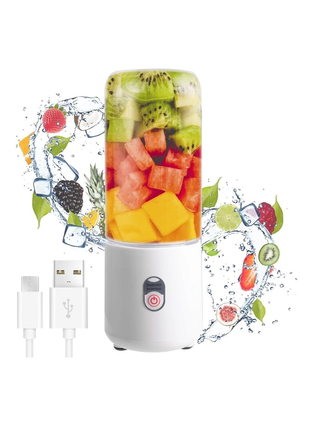 Generic Portable Smoothie Mixer - Rechargeable USB BPA-Free