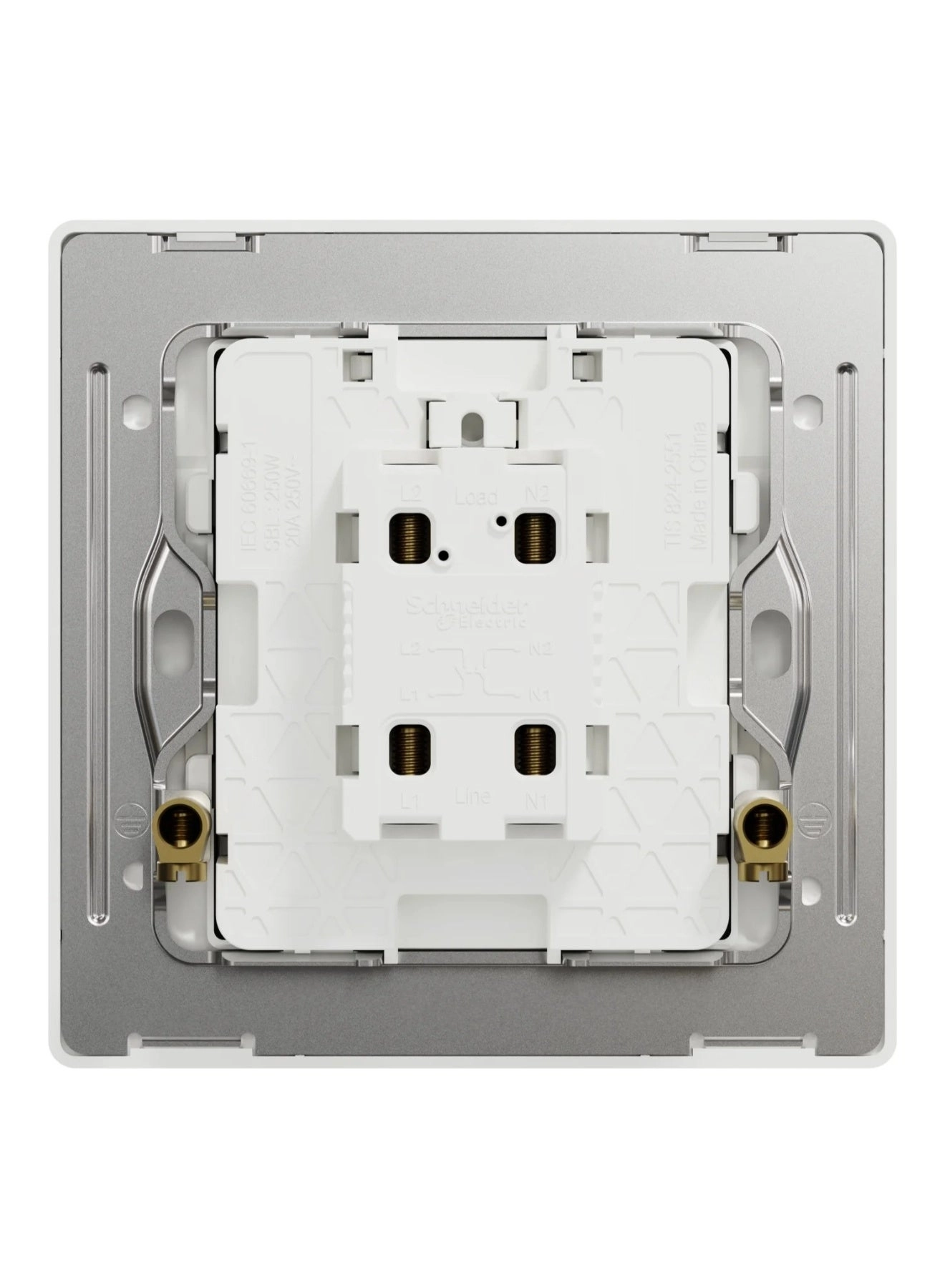 Unica X 20A 1-Gang Double Pole Switch