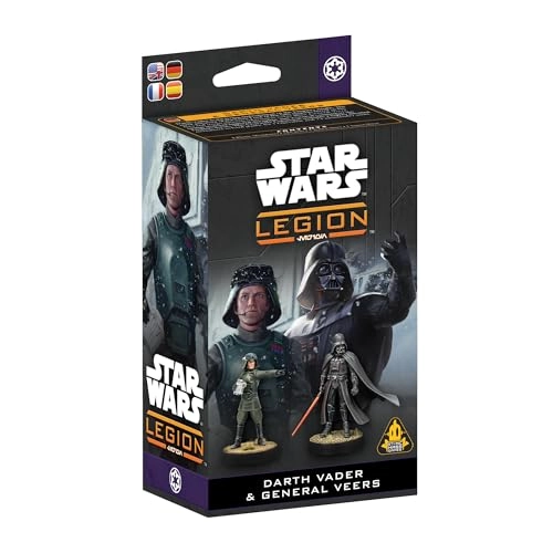 Star Wars Legion: Darth Vader & General Veers - Galactic Empire expansion - Miniatures Game