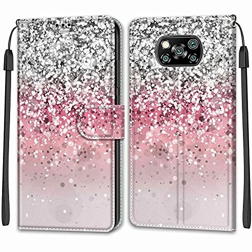 Wallet Case for Xiaomi POCO X3 NFC - Faux Leather, Thermoplastic Polyurethane