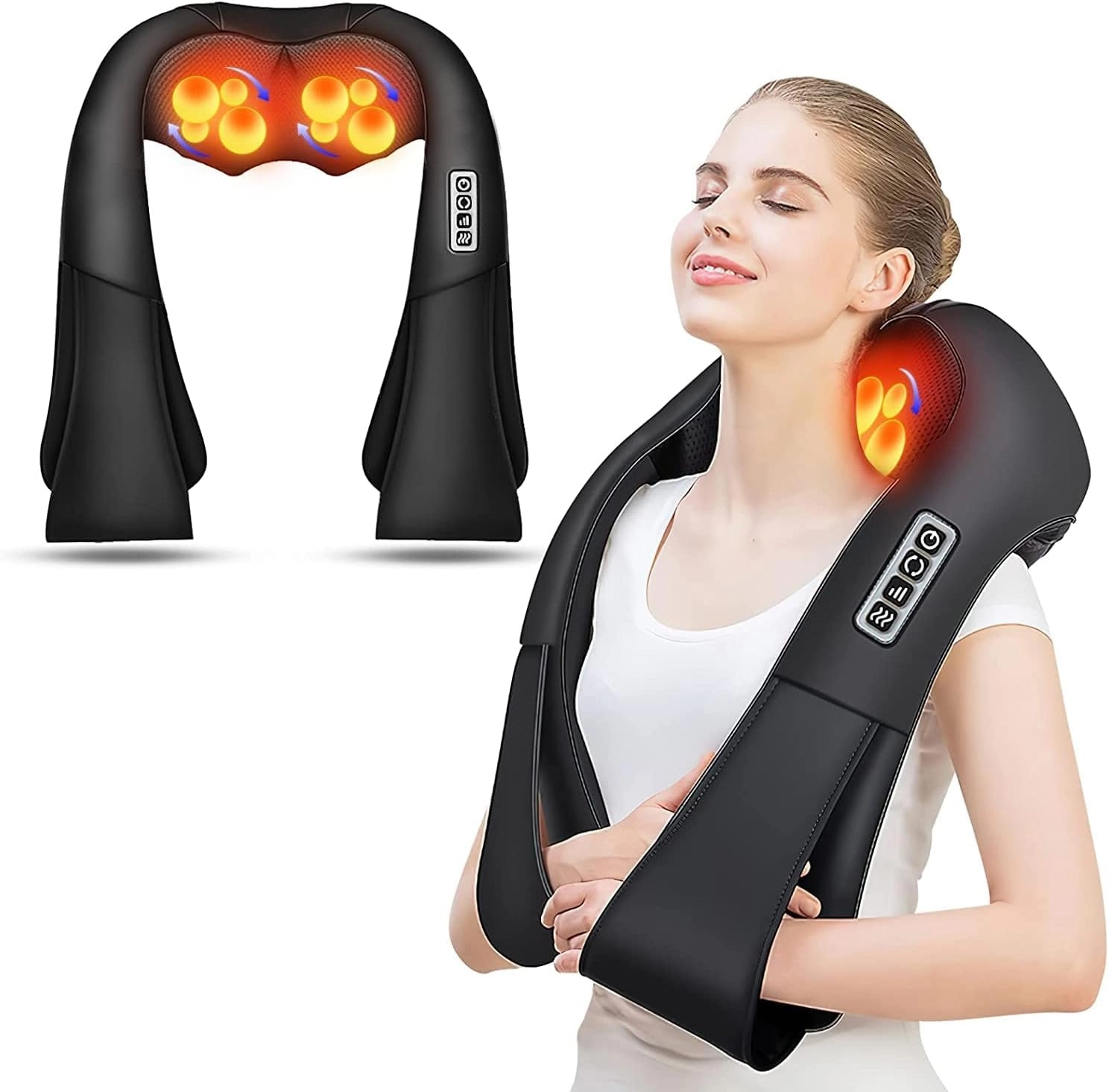 Ao Nuo PJ01 - Neck Massager Shiatsu Heat