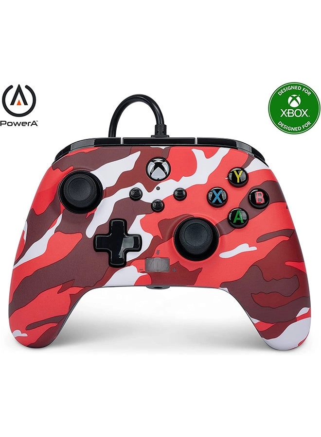 Enhanced Wired Controller - Red Xbox One/Series X