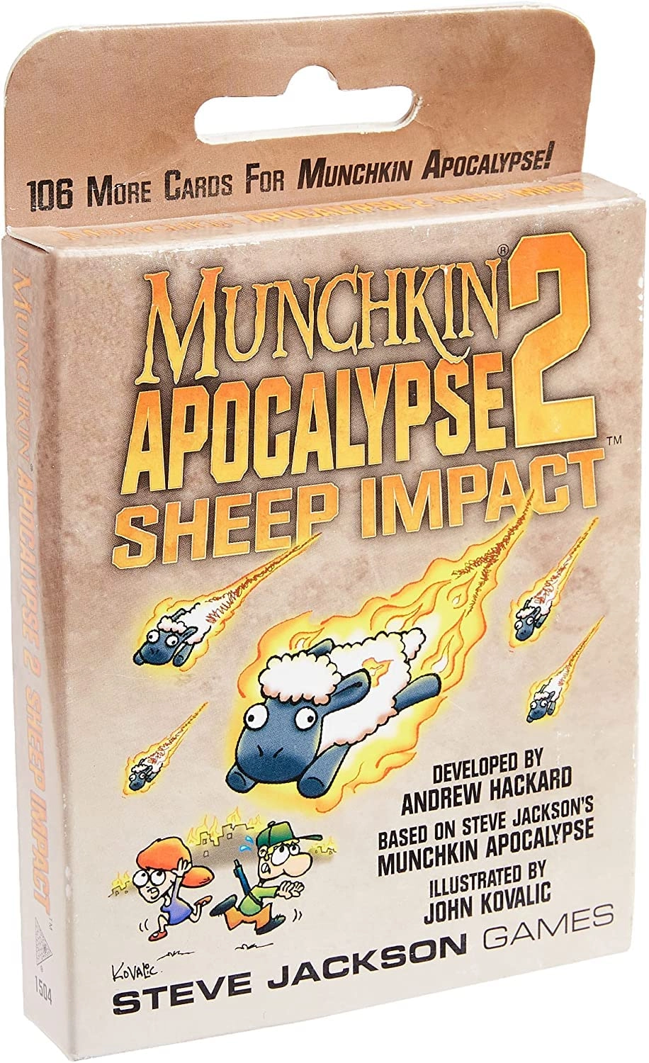 STEVE JACKSON GAMES Munchkin: Apocalypse 2 Sheep Impact - Card Game