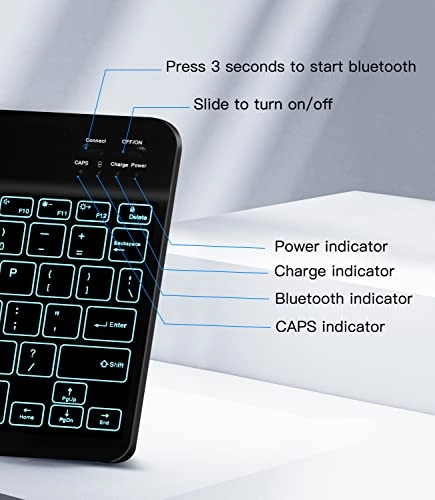 Ultra-Slim Wireless Bluetooth Keyboard - Bluetooth
