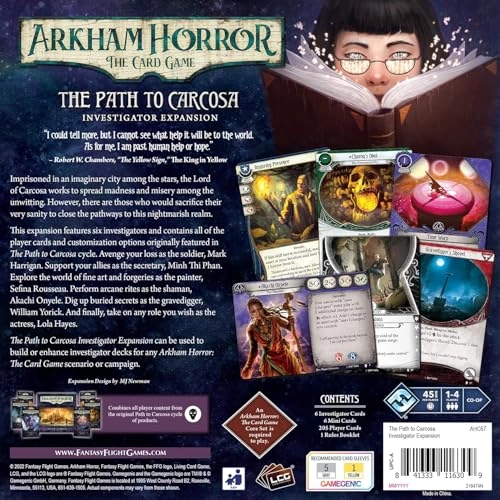 Arkham Horror The Card Game: The Path to Carcosa Investigator Expansion