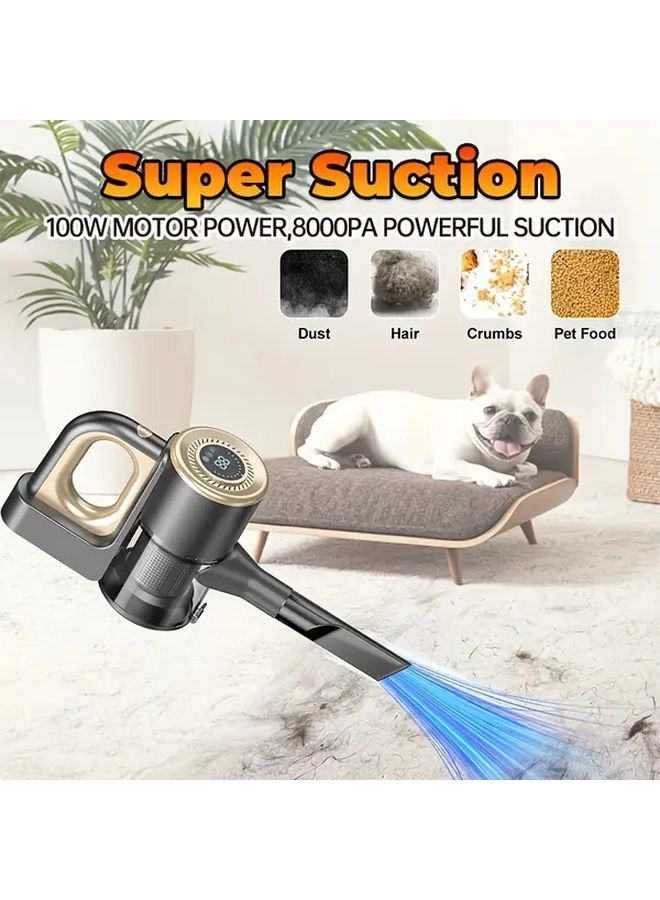 4-in-1 Wireless Handheld Vacuum Cleaner - 2000mAh