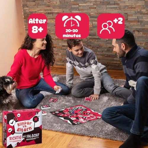 Jeu de Plateau Familial - Quiz Jeu de Cartes (French)