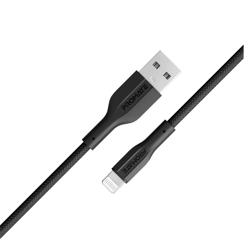 Promate XCORD-AI USB-A to Lightning Cable 1m