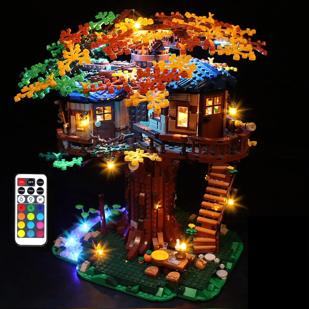 wddspsh Led Lighting Kit for LEGO 21318 - Tree