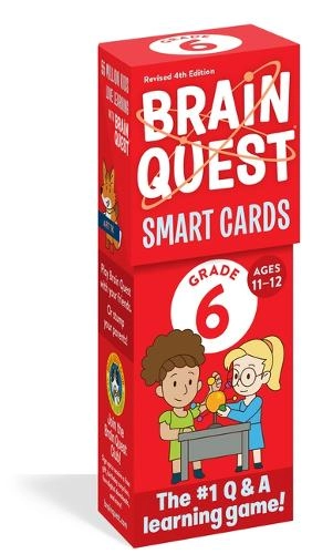 Workman Publishing Brain Quest 6th Grade Smart Cards - 304 Pages 2023-05-09