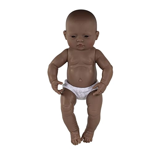 Hispanic Girl Newborn Doll - 40 cm Vinyl