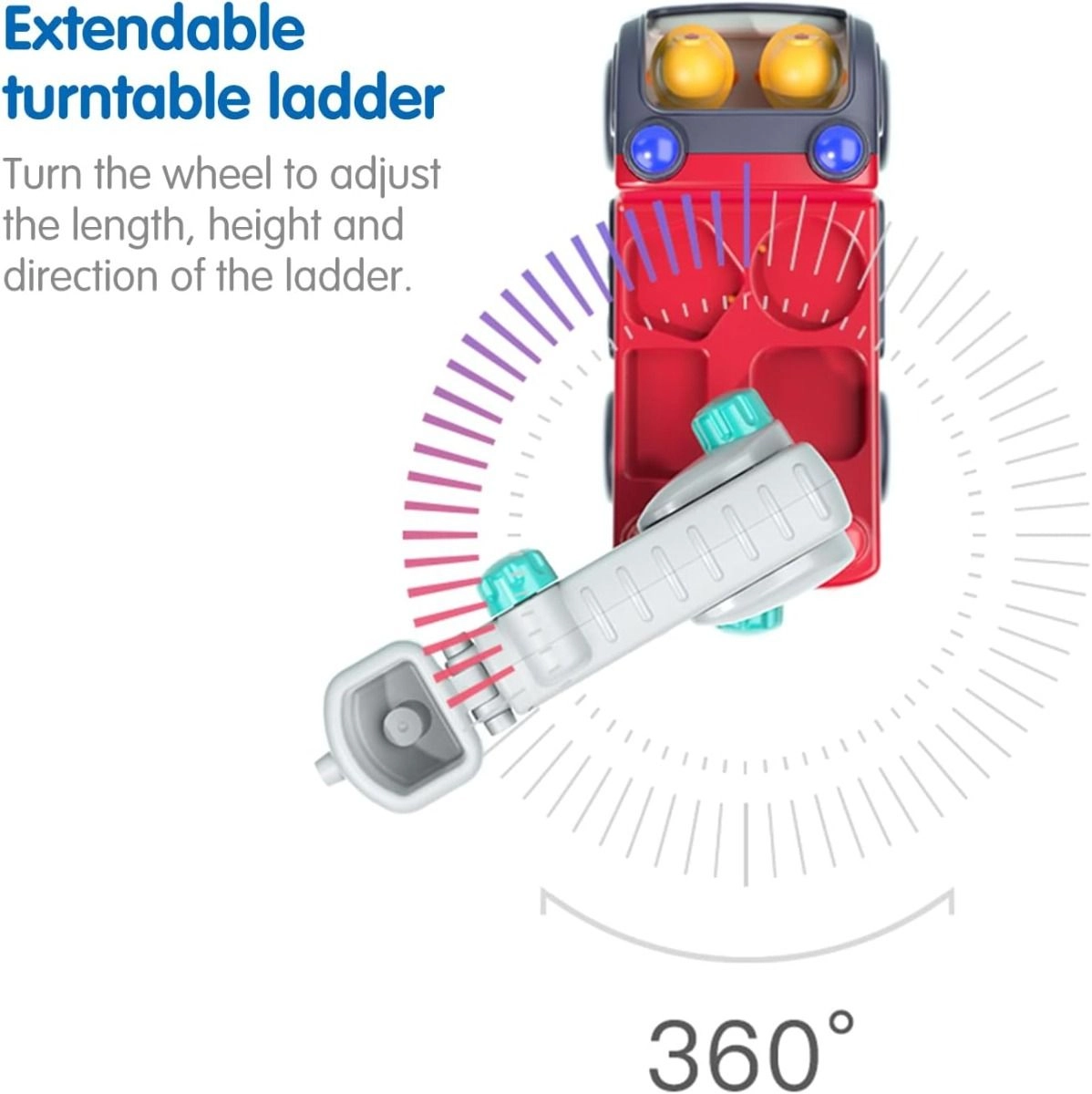 Early Learning Fire Engine Toy - 18 Months