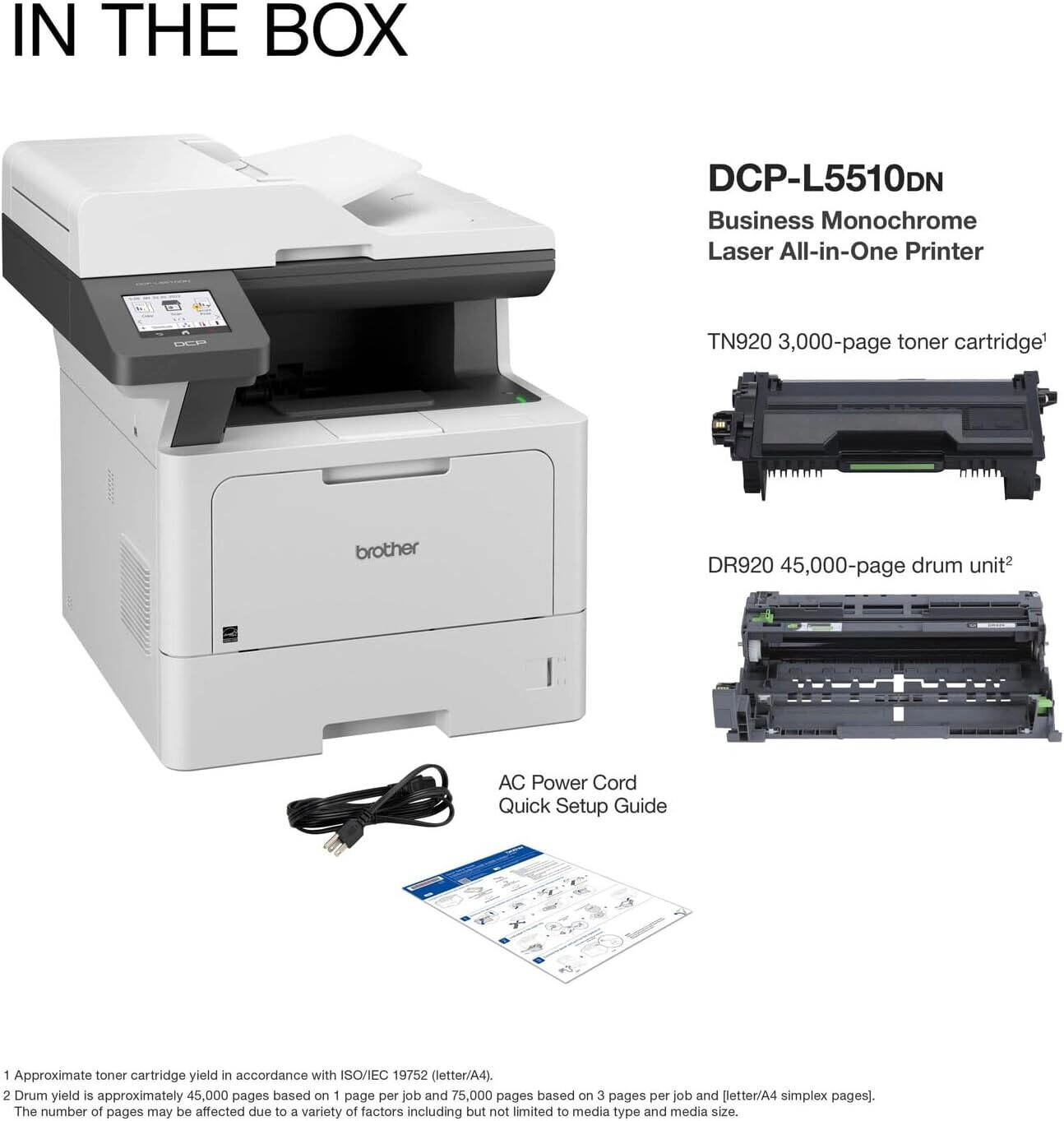 DCP-L5510DN - Mono Laser monochrome