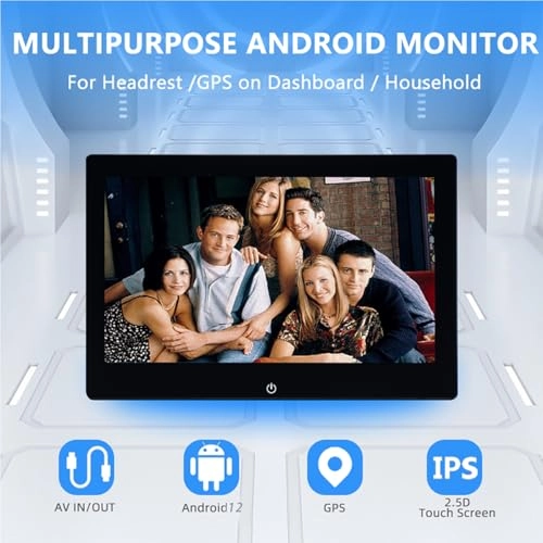 Android Headrest Monitor - 10.1 Inch