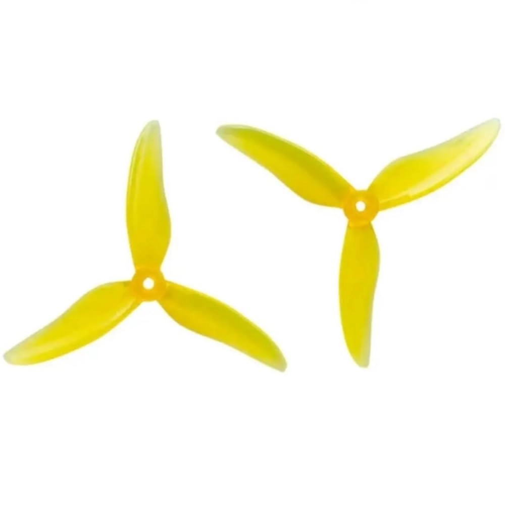 LINHUABAI 3 Blade 5" Propeller - 4 Pair Orange