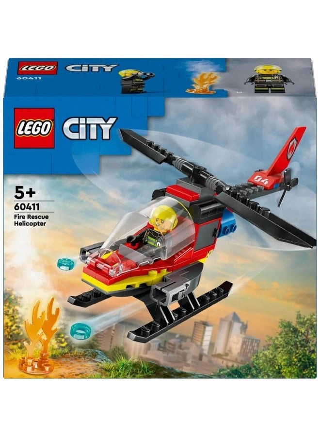 City Fire Rescue Helicopter (60411)