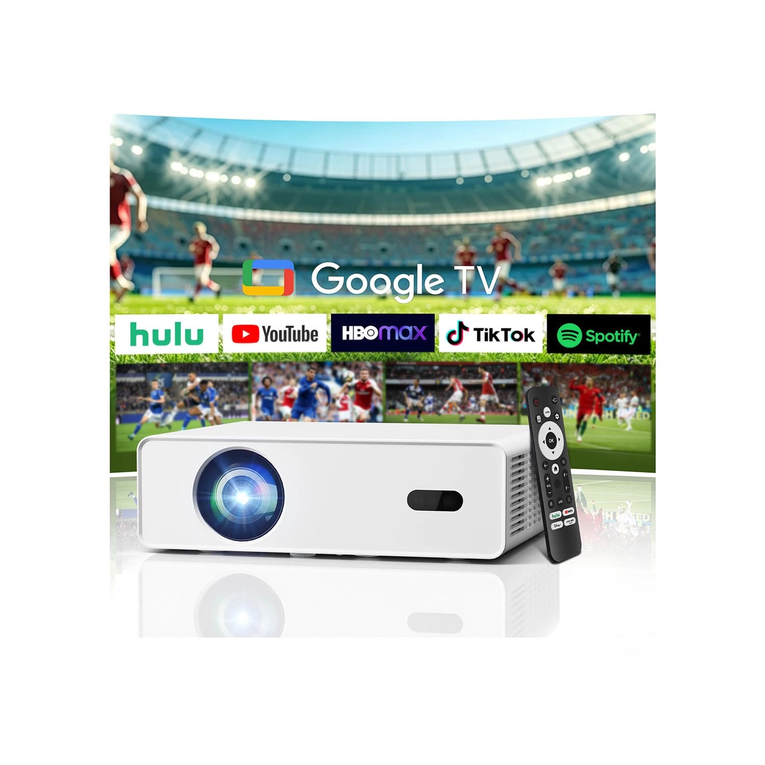 XENPONAD H7-Android【G-TV】 1000 Lumen 1920 x 1080