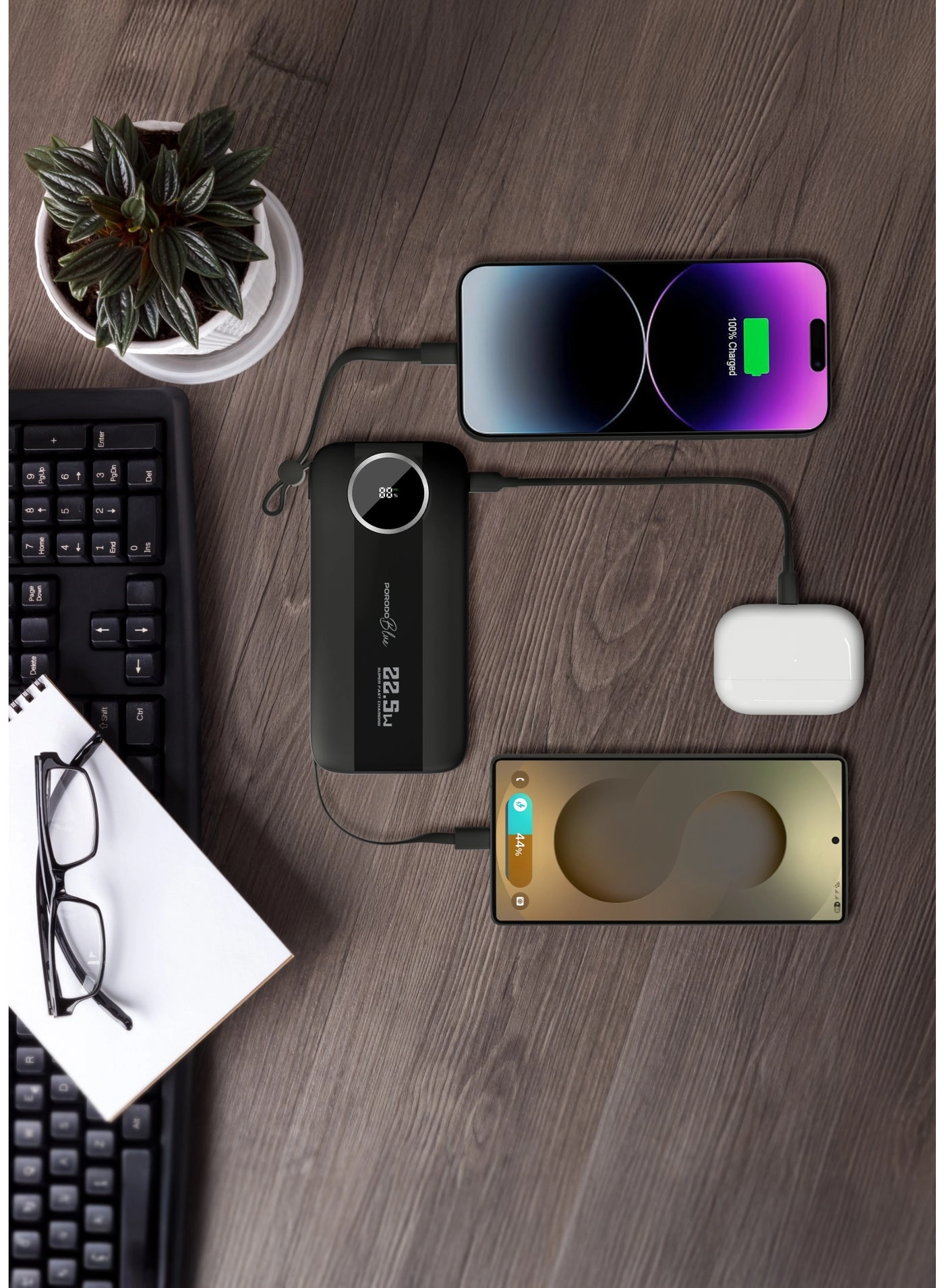 PD-PBFCH057-BK - 10000mAh 22.5W Fast charging