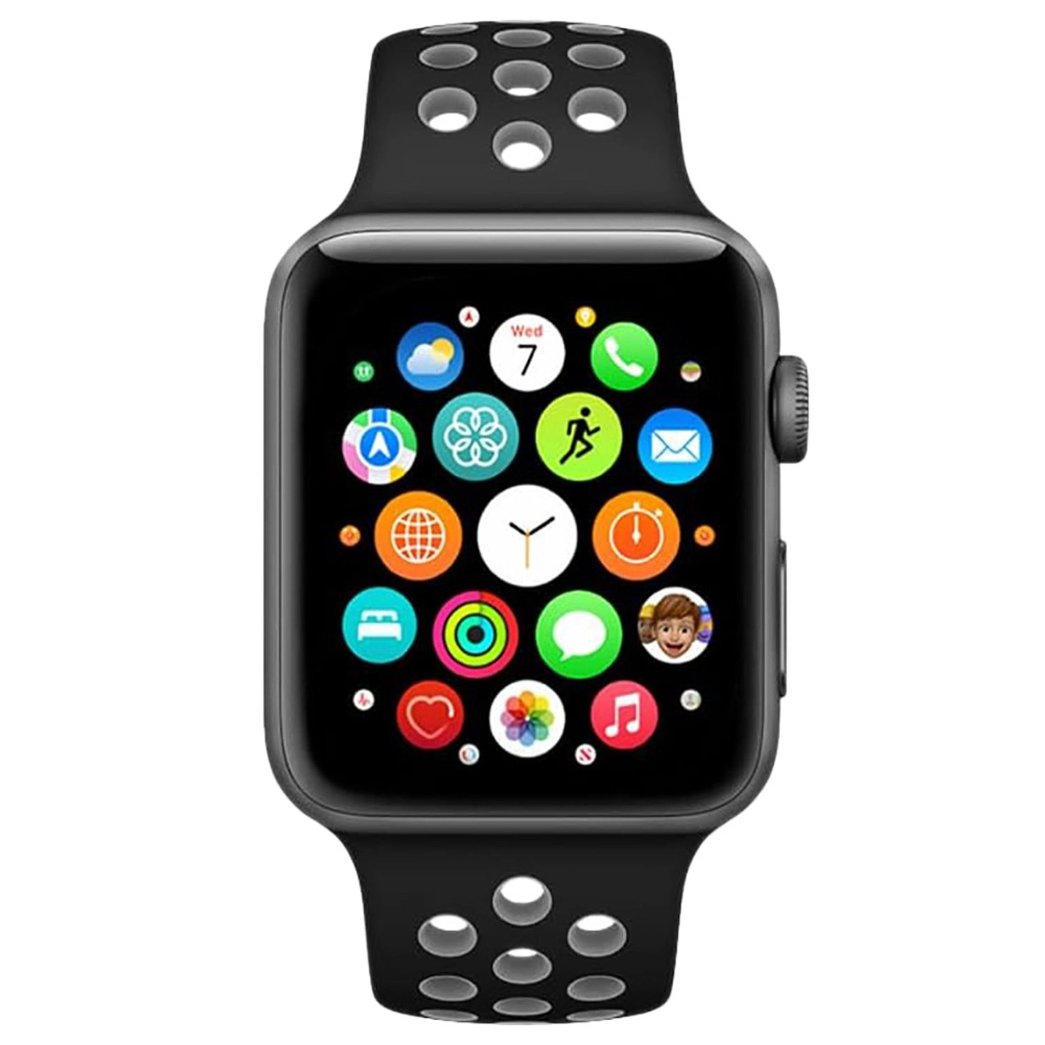 2 Pack Silicone and Woven Watch Band for Apple Watch - 41/38/40mm