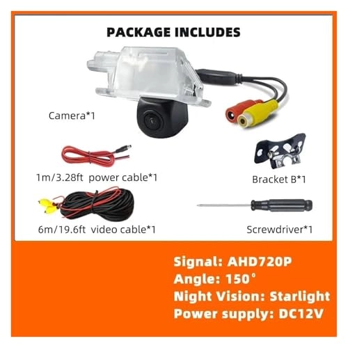 Backup Camera - Night Vision 756 (H) x 504 (V)