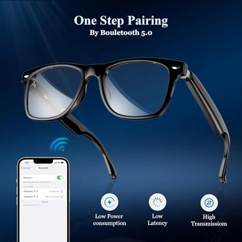 Smart Glasses - Bluetooth 5.0 Open Ear Speaker