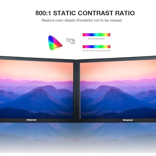 Small PC Monitor - 1366x768 15.6 Inches