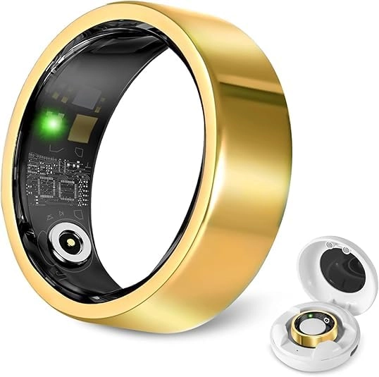 Foileon Smart Ring - Fitness Tracker Sleep Monitoring 10-Day Battery Life