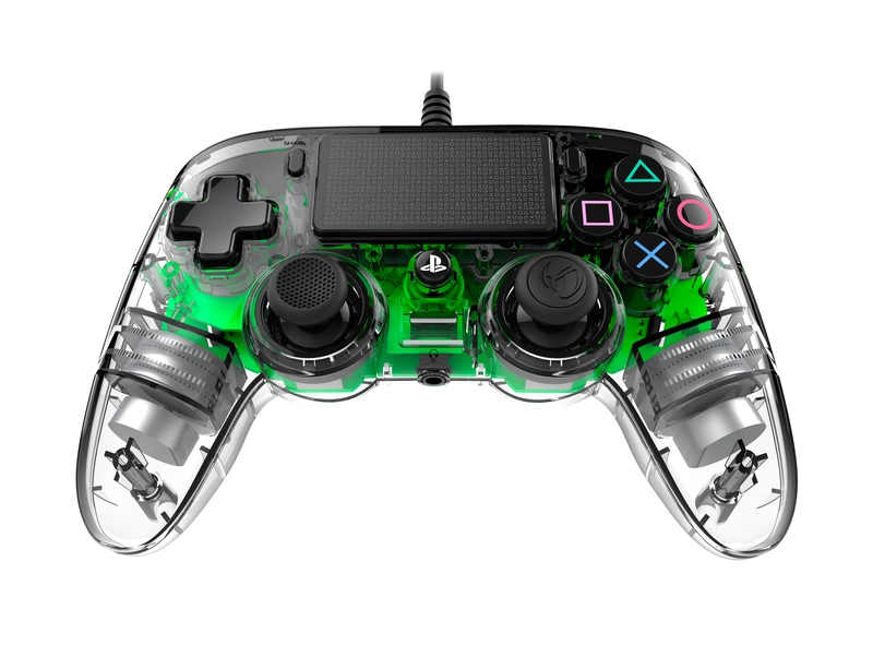Illuminated Compact Controller (PlayStation 4) Transparent Green