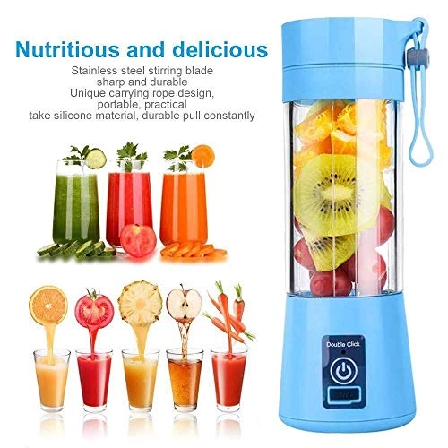 USB Portable Juicer Cup Blender - 380 Milliliters