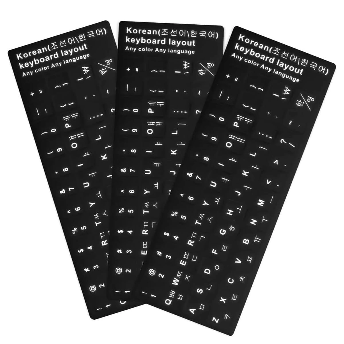 LEEQ Keyboard Stickers - Korean